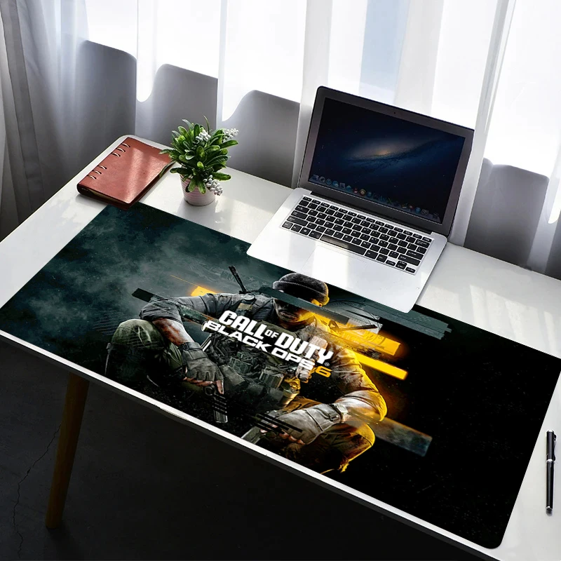 

Mouse Pad Computer Gamer PC Accessories Mousepad Rubber Non Slip Desk Mat Laptop Gamer C-Call of Duty Black Ops 6 Keyboard Pad