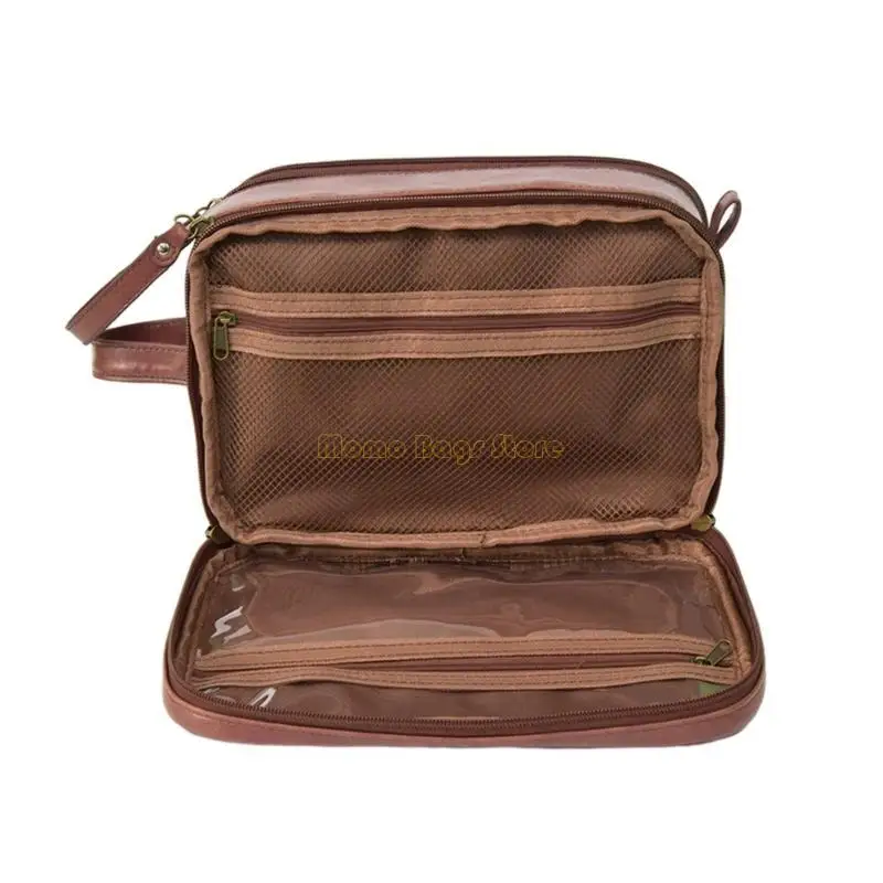 

X90D Makeup Bag Cosmetic Bag Large Capacity Toiletry Makeup Bag for Girl Women Travel Cosmetic Bag PU Handbag