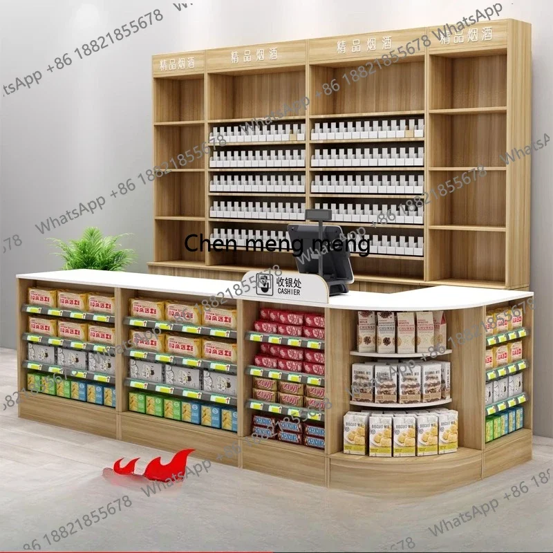 

угловая стойка регистрации супермаркета сигарета касса страница табак и винный шкаф барная стойка для закусок витрина