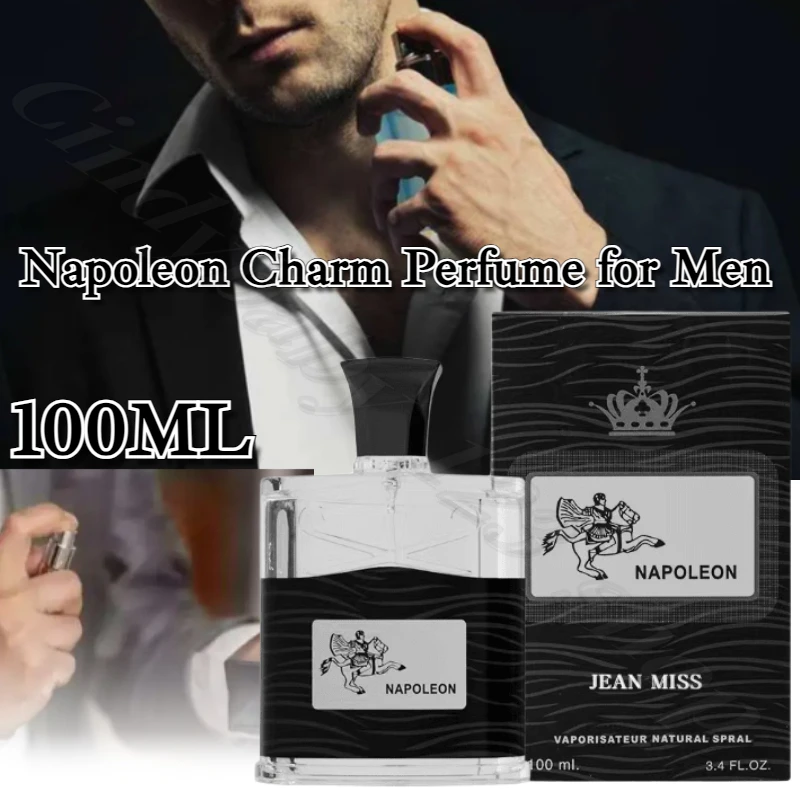 

Napoleon Attractive Perfume for Men Irish silver Mountain Spring Flower Fruit Ebony Incense Flavor Volatile and Lasting 100ml