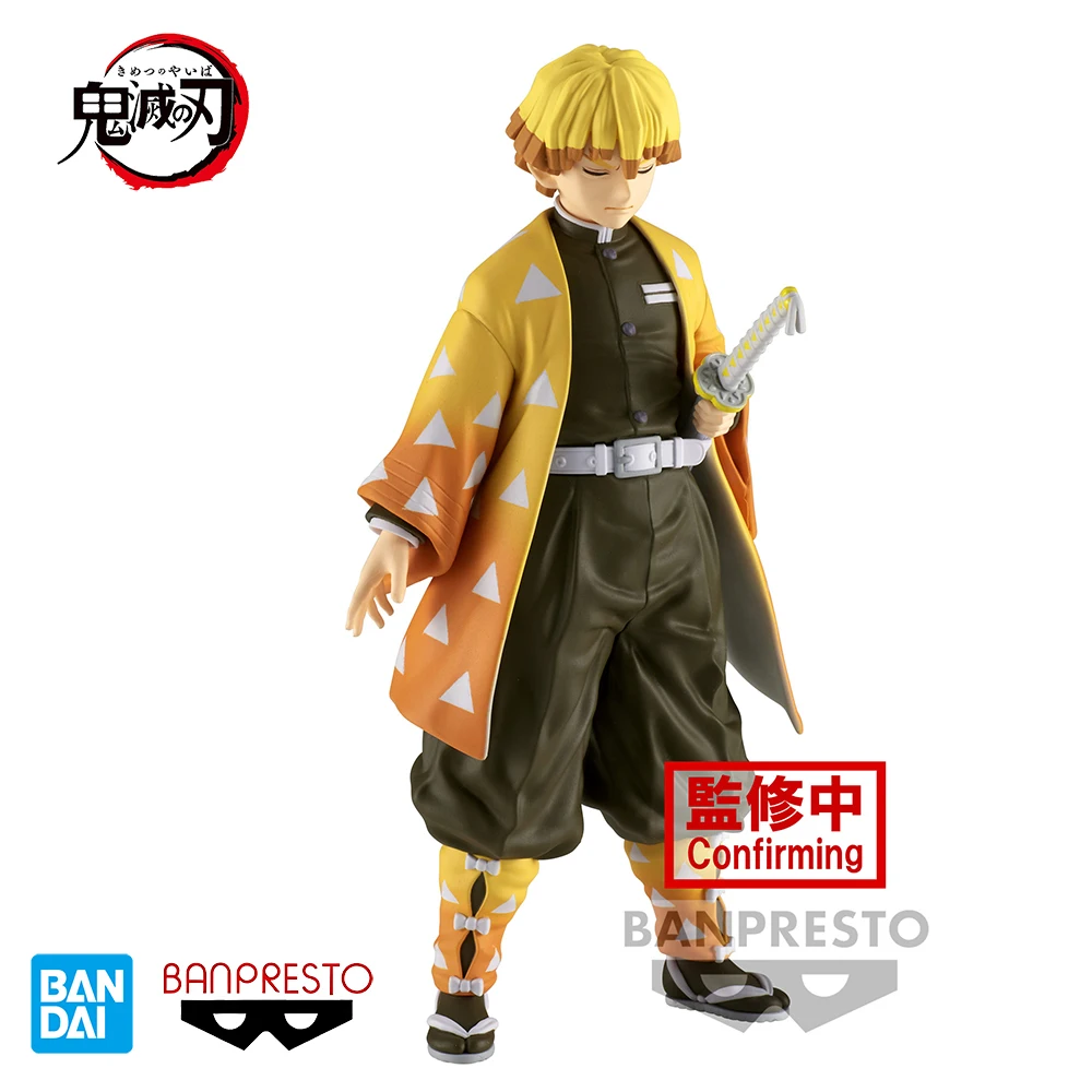 

BANDAI Banpresto Demon Slayer Anime Agatsuma Zenitsu Fetter Costume Vol.31 Figurines Action Prize Figures Collectible Model Toys