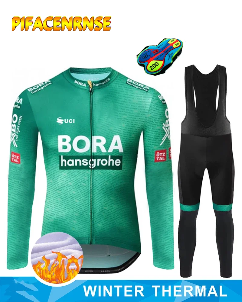 

Cycling Uniform Triathlon Suit Men Men's BORA Jacket Bib Sports Kit Pants Gel Bike Clothing Jersey Man Clothes Tricuta 2026