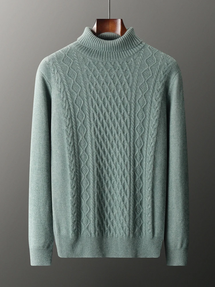 

TLOML осень-зима мужской 100% кашемировый свитер водолазка вязаный пуловер базовый кашемировый трикотаж умные повседневные мягкие теплые топы