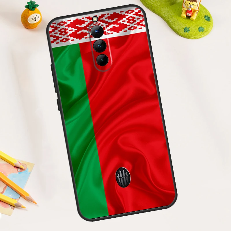 Belarus Flag Phone Case For ZTE Nubia Red Magic 8 8S 9 Pro Plus 5G 5S 6R Redmagic 6 7 6S 7S Pro Cover