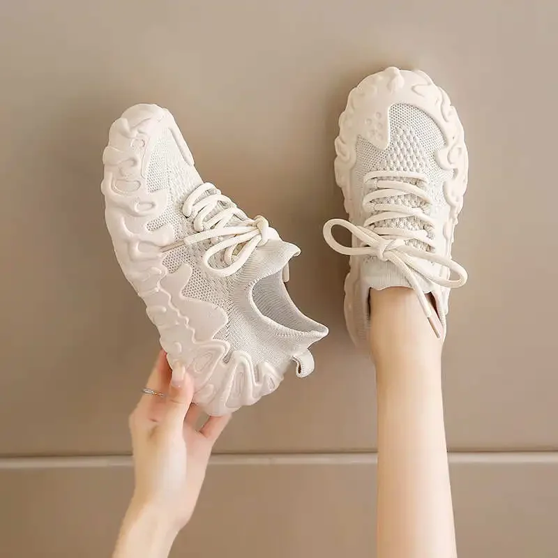 

Winter Key Height Female Sport Shoes Running Women's Luxury Brand Women's Sneakers Funny High Fashion Baskette Tnis Trends
