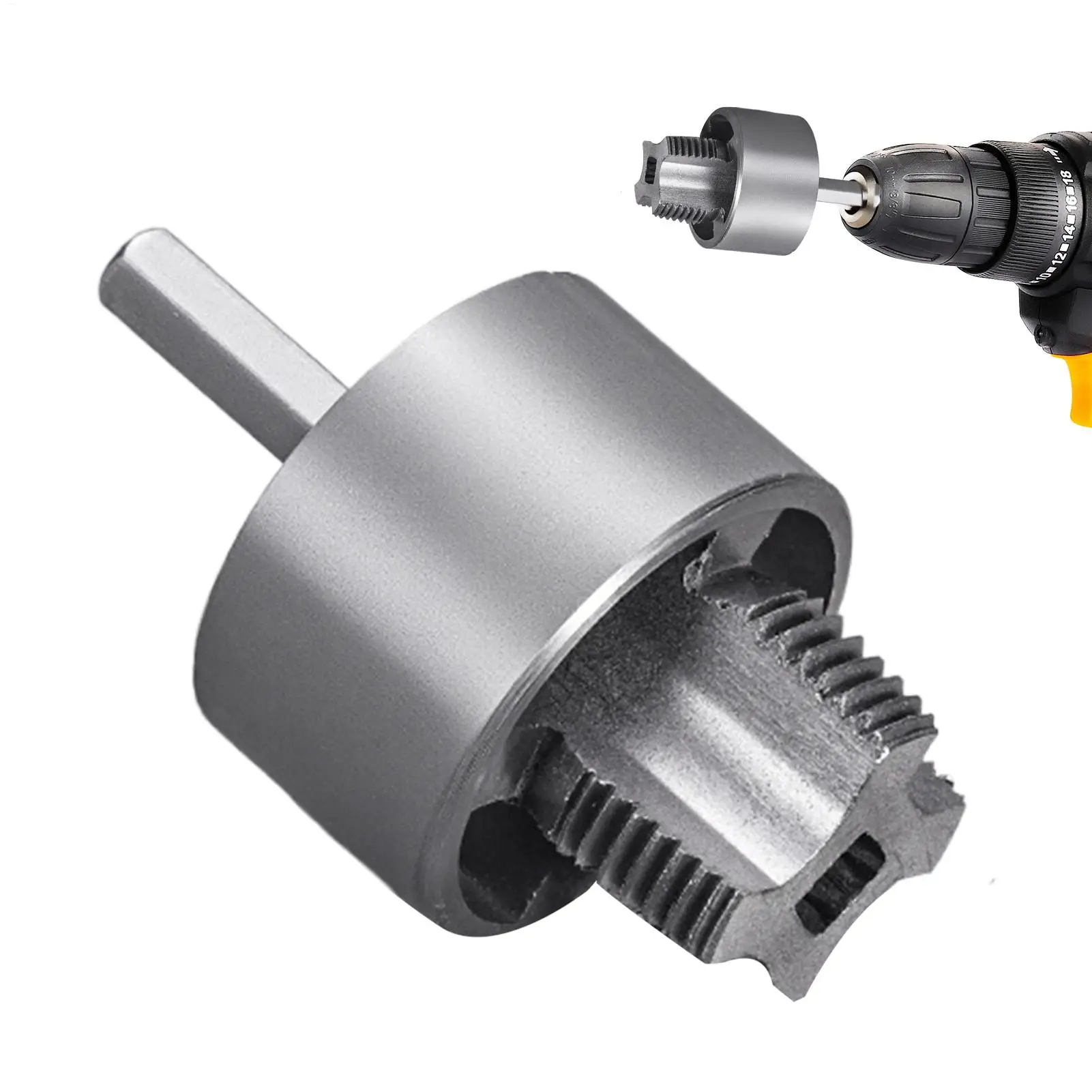 

Резьбонарезной станок для труб из ПВХ, инструмент для резки резьбы, износостойкий встроенный внутренний внешний резак для профессиональной электрической дрели, дома