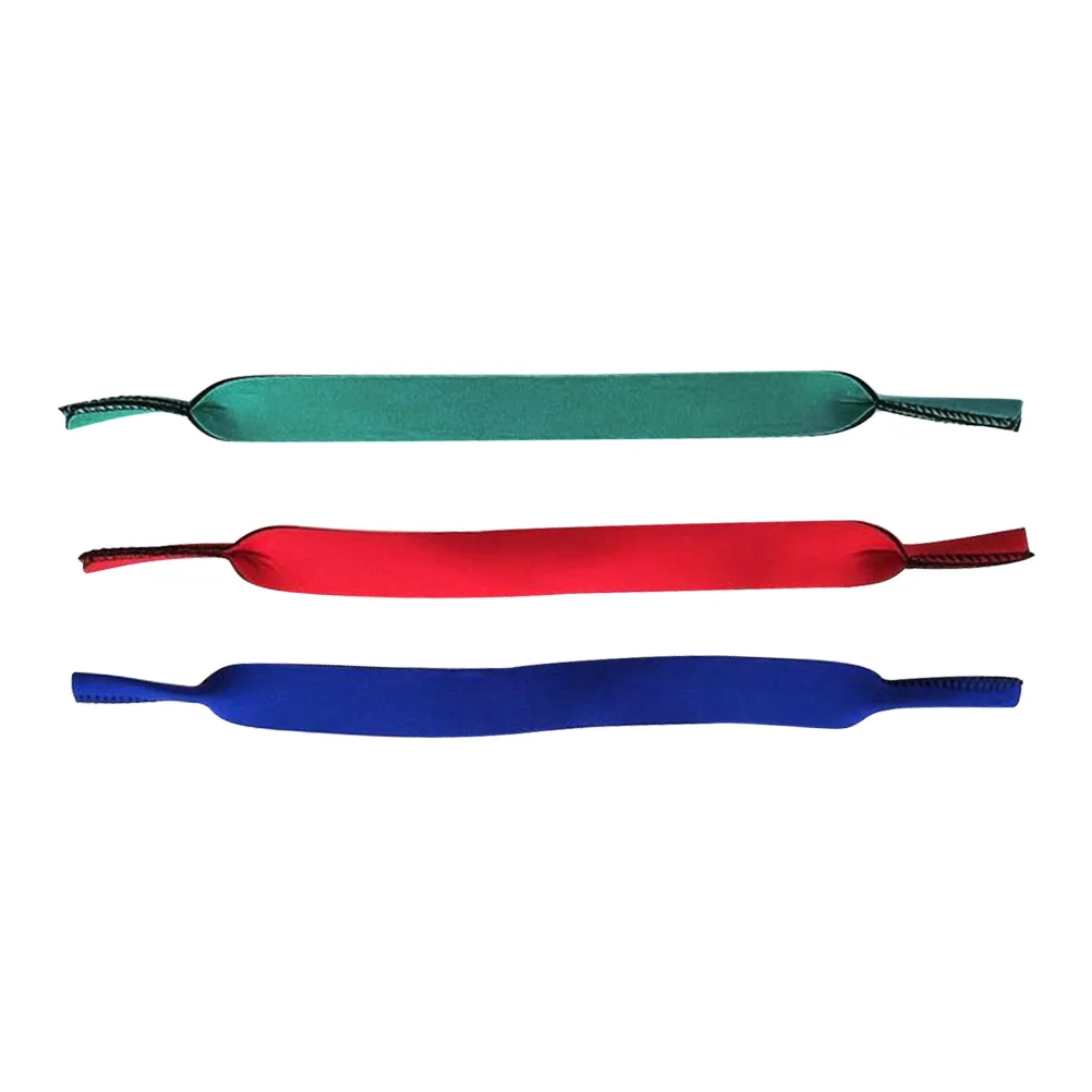 3 шт., эластичный ремешок для очков Never Lose, шнур для солнцезащитных очков