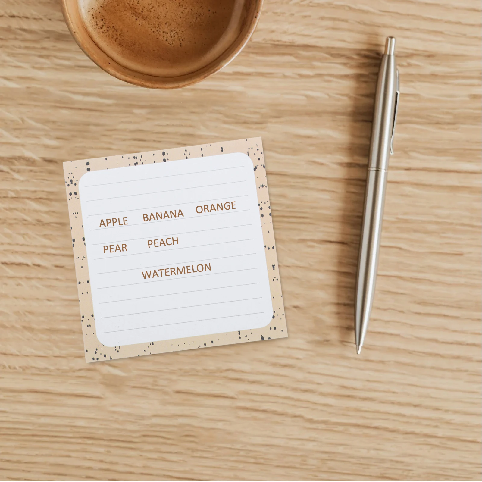 

Memo Notepads Mini Notepad Blank Paper Cards Smooth Writing Surface for Notes Writers Readers Students English for Writing