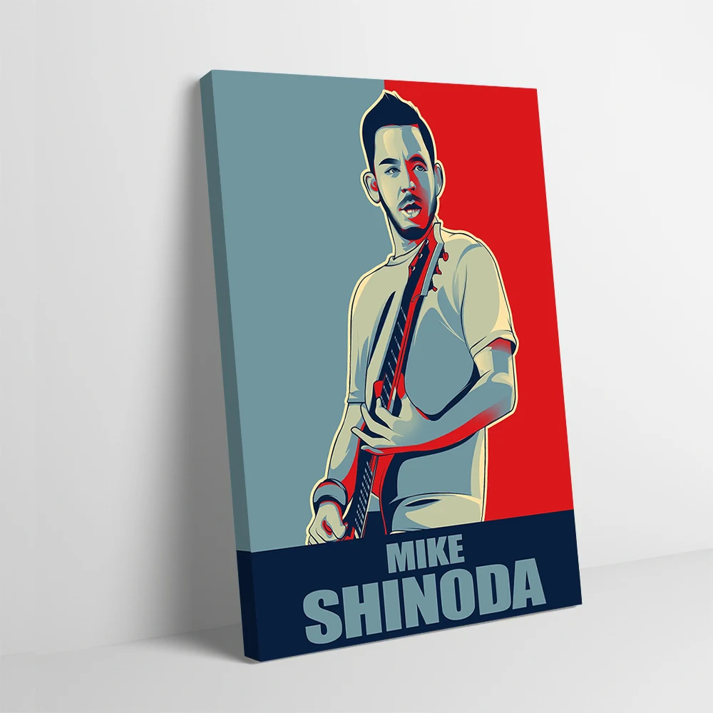Pôster impresso estilo Mike Shinoda Hope, imagens personalizáveis, arte de parede, pintura em tela, presente para sala de estar moderna, pinturas, artes