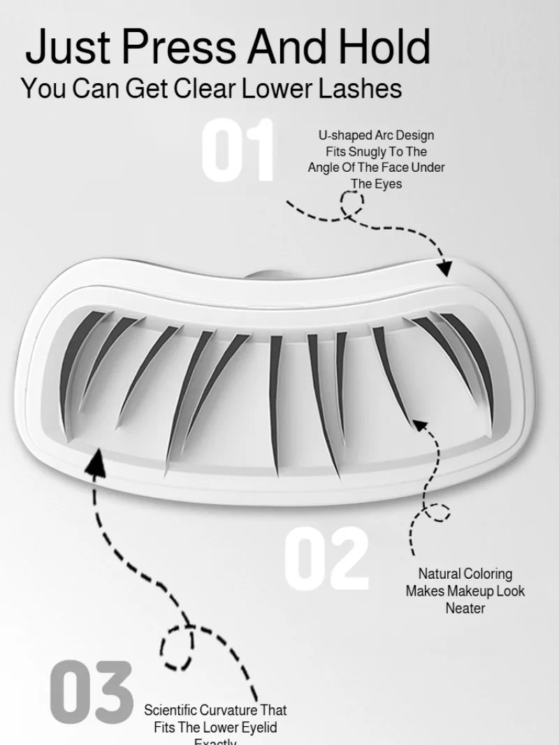 Beginner sweat-proof stamp eyeliner double-headed eyeliner lower eyelash waterproof eyeliner