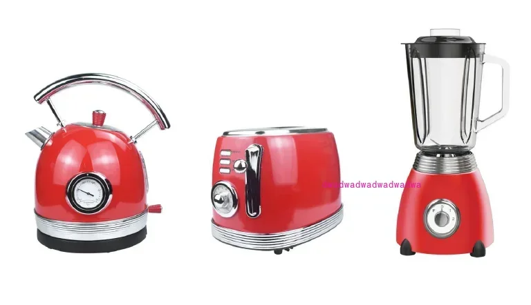 Unique home appliances  kettle&toaster blender set Nordic Rapid Boil Jug Kettle Matt Finish, 3000w, 1.7 L breakfast set