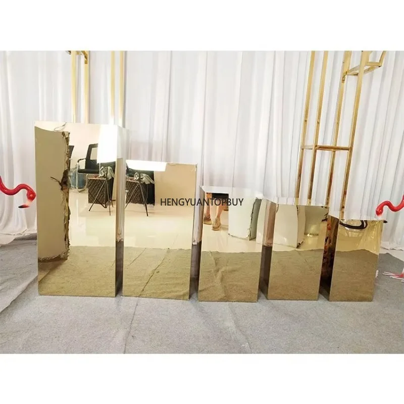 Stainless Steel Wedding Dessert Table Display Cake Rack Party Ceremony Event Display Set