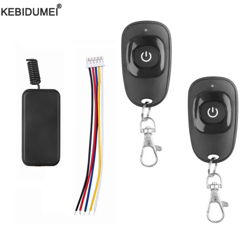 DC5 12V Mini Relay Remote Control Switch Small Contact Learning Code Wireless Receiver Transmitter ASK 433Mhz