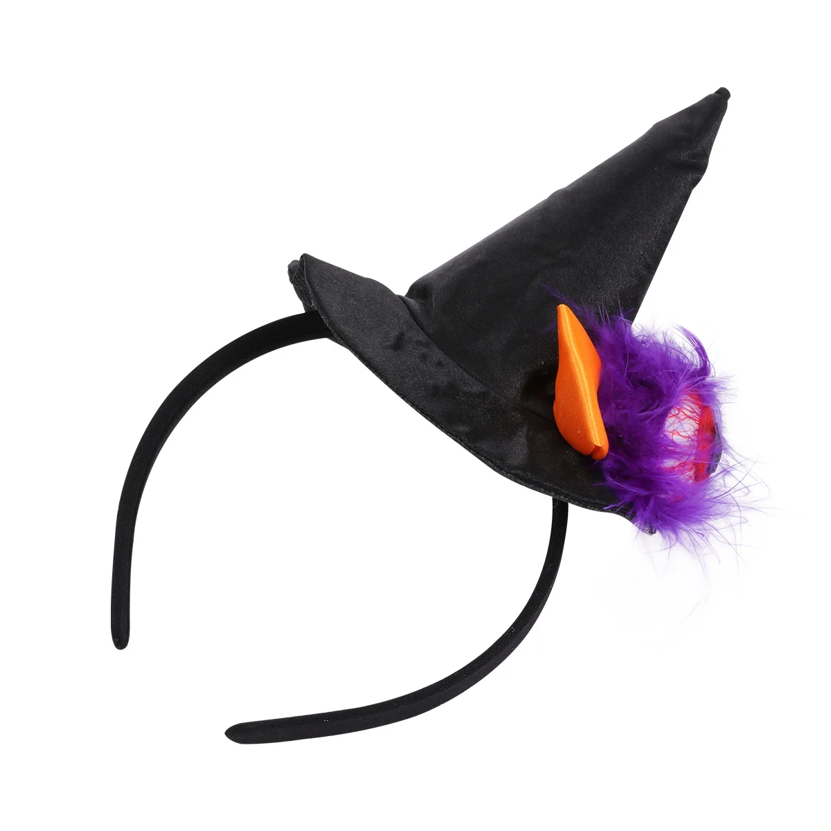

Halloween Hair Hoop Witch Hat Headband Pointed Hat Hair Band Halloween Headdress Fashion Headband