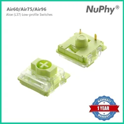 NuPhy Gateron Aloe (L37) Low-profile Switches(100PCS) Gateron® x NuPhy®