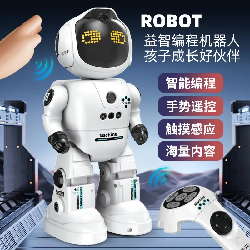 Intelligent RC Robot Action Programmable Song And Dance Action Gesture Sensing Robot Toys Puzzle Children Toys