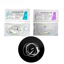 10Pcs for W&H/Dmetec/NSK Dental Flush Hose NSK Dental Implant Surgical Flushing Disposable Transparent Irrigation Tube Fit