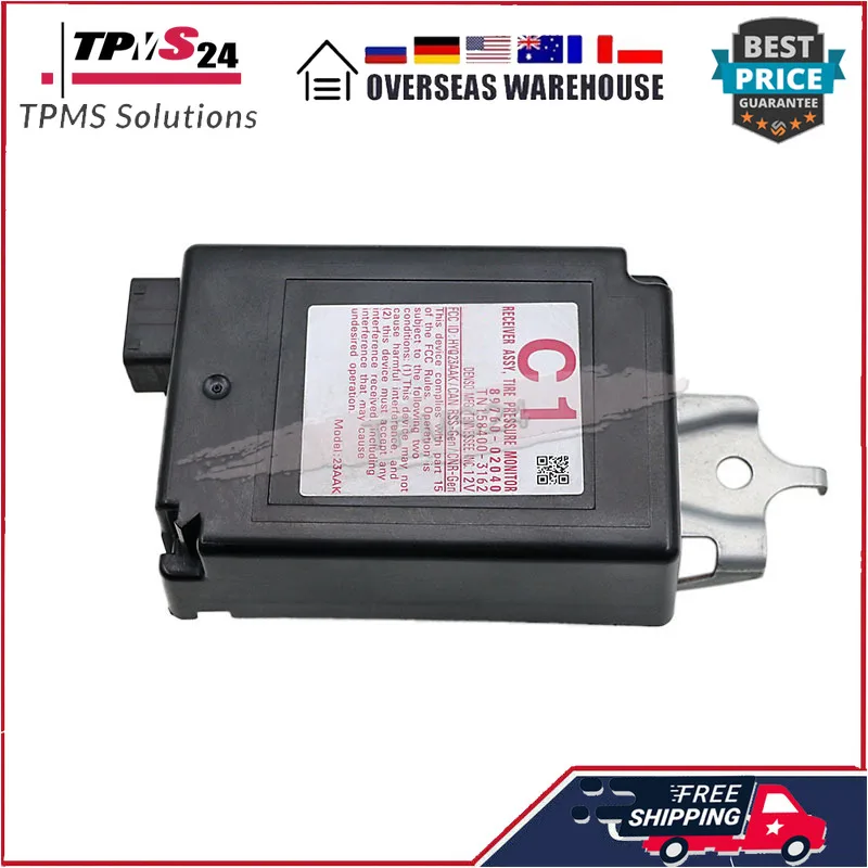 

89760-02040 1584003162 For 2014-2016 Toyota Corolla TPMS Tire Pressure Control Module Unit