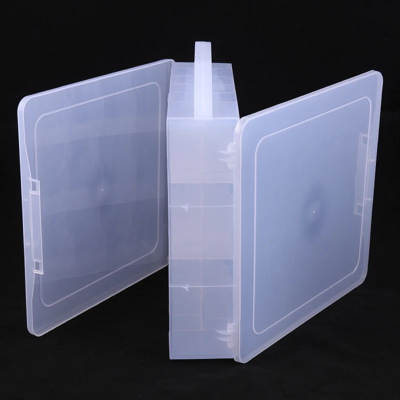 Présentoir de vernis à ongles à 30 grilles, boîte de rangement transparente Double face pour Gel UV, étagère à installation rapide, support cosmétique pour manucure