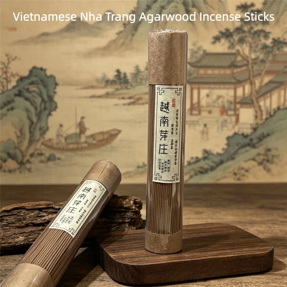 Nha Trang Aged Agarwood Incense Sticks,Nectar-Scented Agarwood,Home Indoor Aromatherapy,Sleep-Aiding Incense,100g Oud Incense