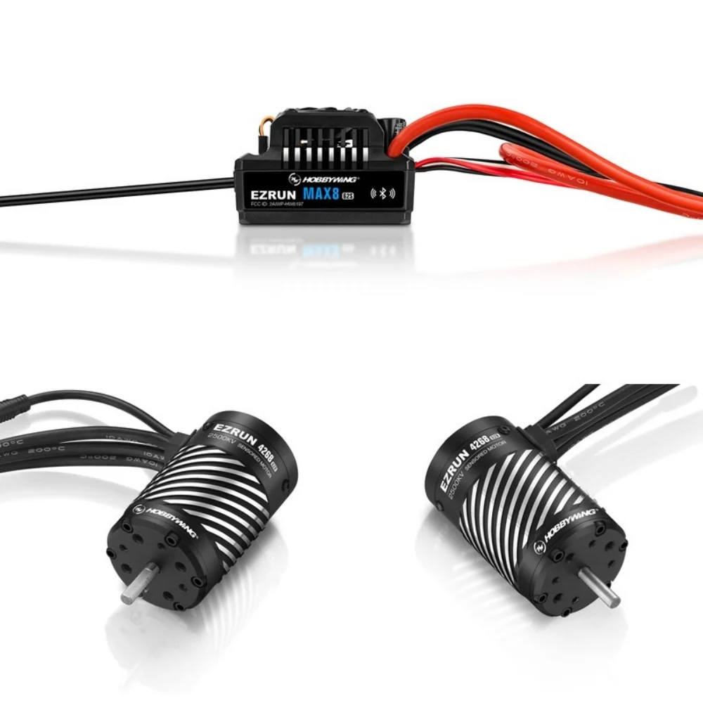 

FATJAY Hobbywing EZRUN 4268/4278 SD G2R Sensored Brushless Motor 2500KV 2250KV FOR RC Car