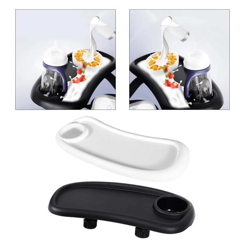 Bandeja universal para carrinho com porta-copos Baby Pushchair Road Trip Tray