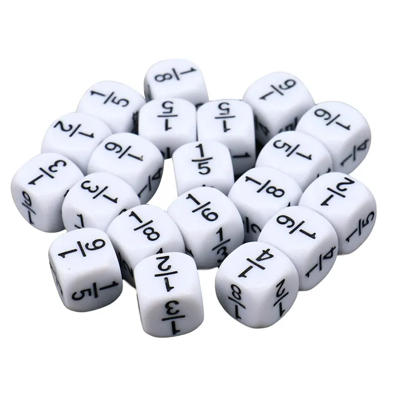 

Children Math Learning Toy Fraction Dice Fractional Number Montessori Educational BlocksIntellectual Development Teaching Tool