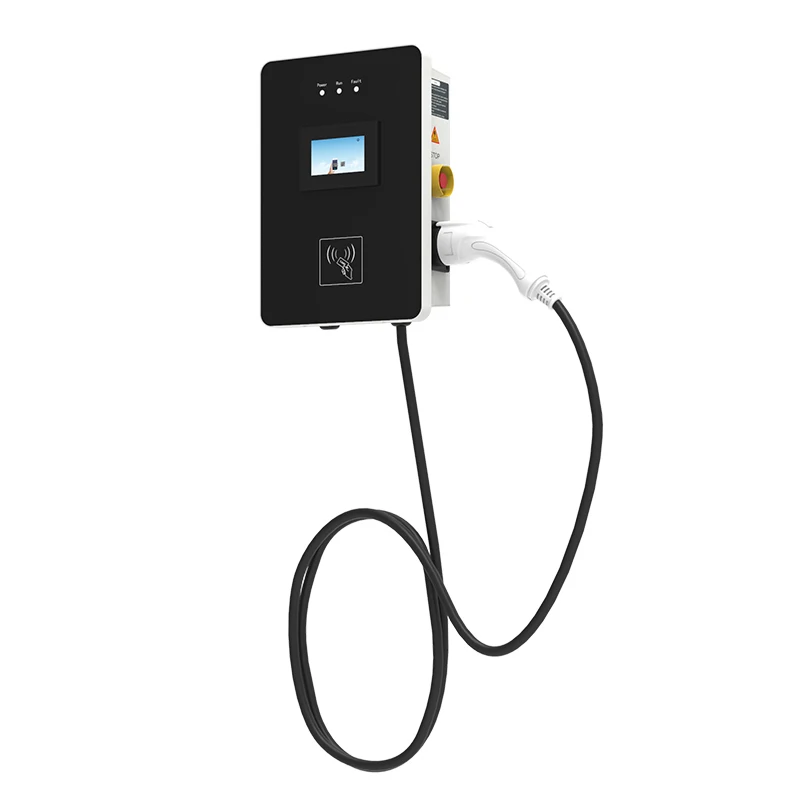 

Hot Sale Hot Sale EV Charging Pile 7KW 11KW 22KW Wallmount Type 2 AC EV Charger Station for Electric Car