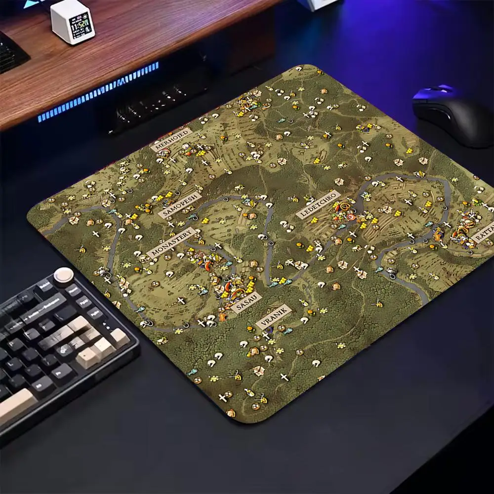 M-Kingdom Come Mouse Pad Cartoon rubber Small mouse pad desktop computer office keyboard e-sports ROGs game