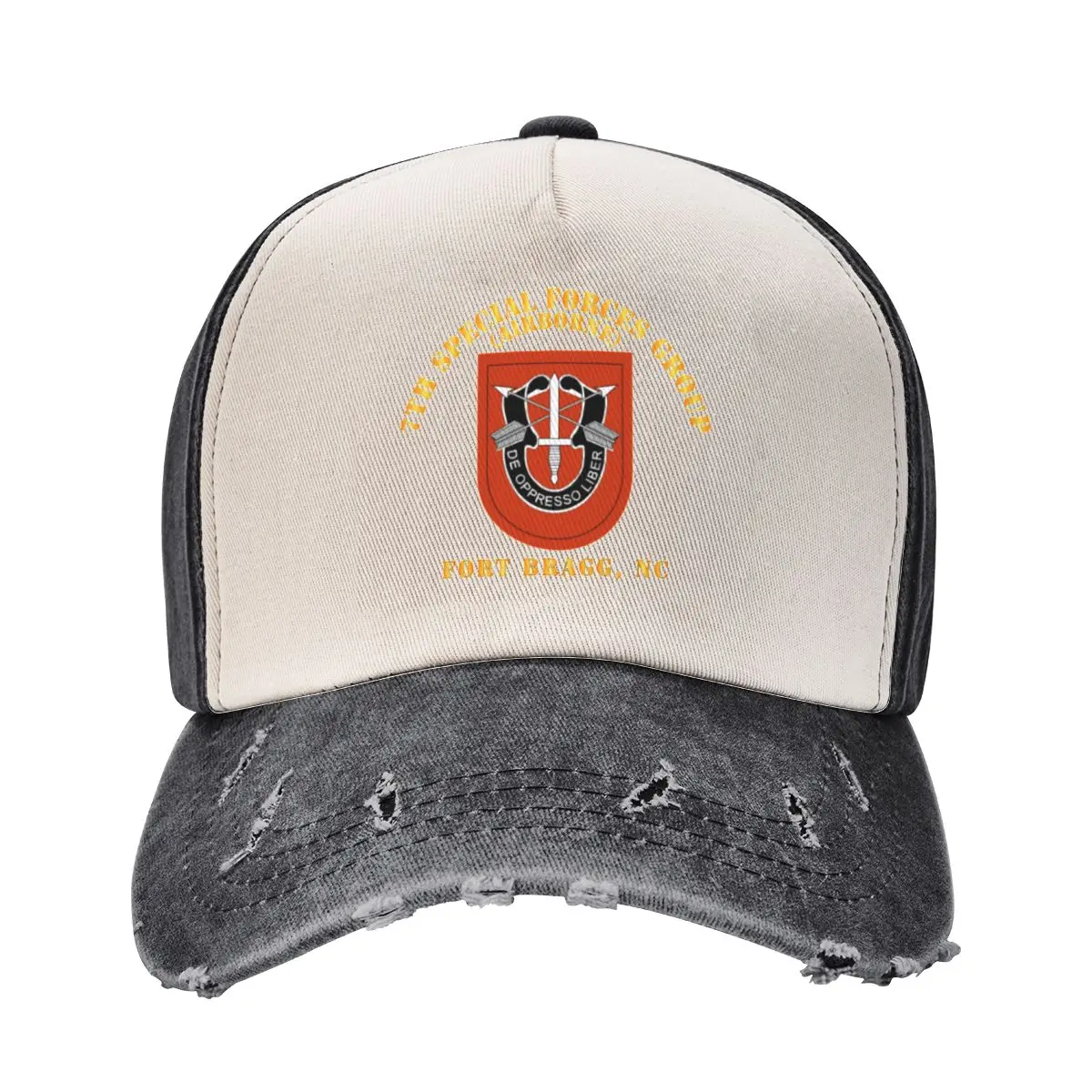 

Army - 7th Special Forces Group w Flash - FBNC Baseball Cap hats on offer Horse Hat Rugby luxury woman cap Women's Beach Men's