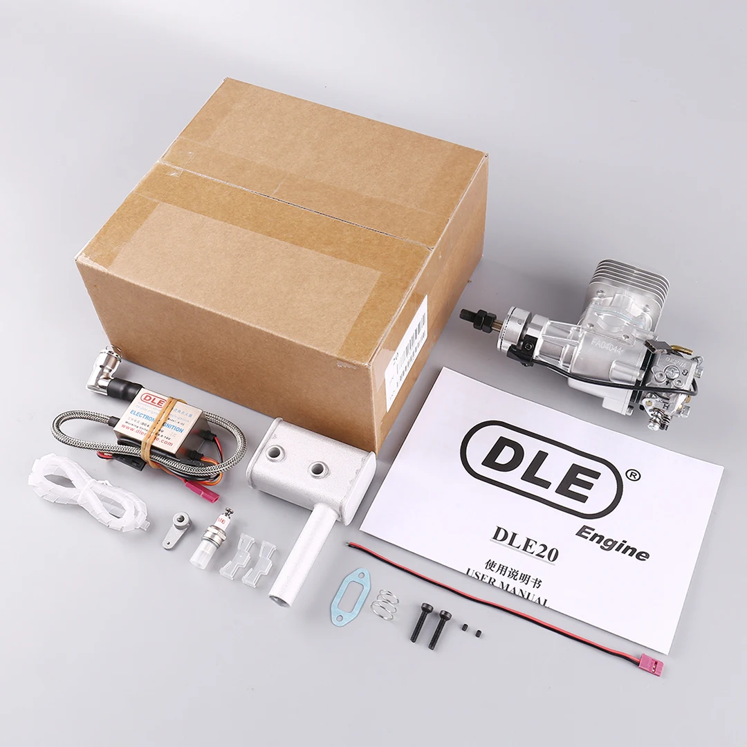 DLE 20 20CC Original GAS Engine For RC Airplane Fixed Wing Model Hot Sell DLE20 DLE20CC