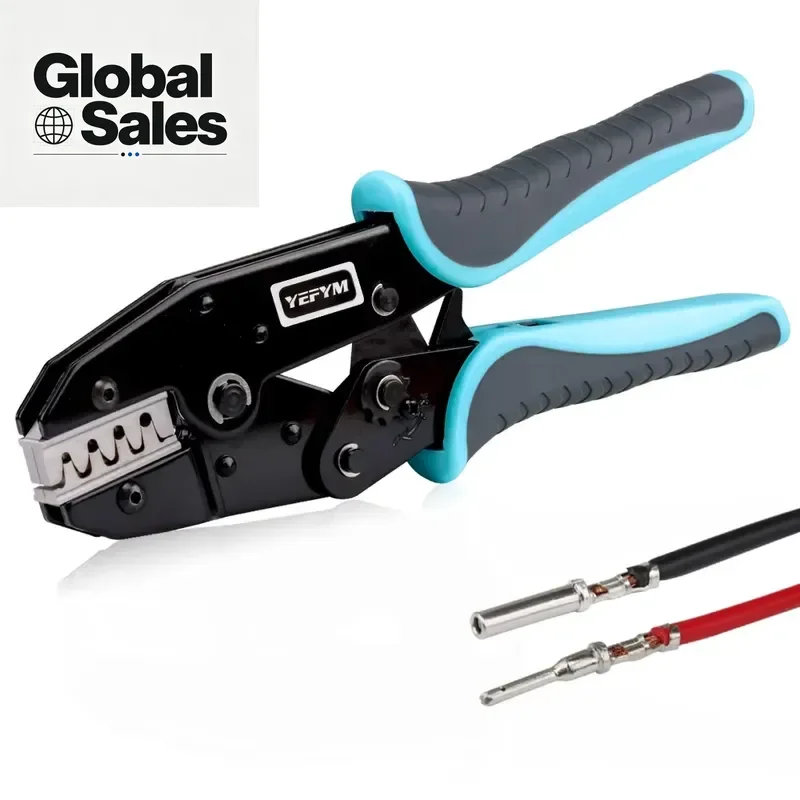 Designed for professional automotive technicians and DIY enthusiasts, the YEFYM YF-1420DTG Crimping Pliers provide a reliable
