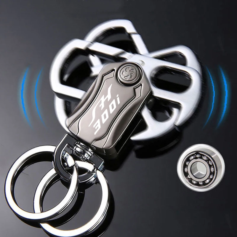 Motorcycle supplies Keychain Rings Key Chain Precious Metal For Honda SH300 SH300i