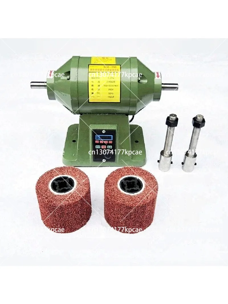 1.5KW Desktop Polishing Machine High-speed Stone Grinder DIY Woodworking Jade Jewelry Bench Lathe Machine Grinding Machine