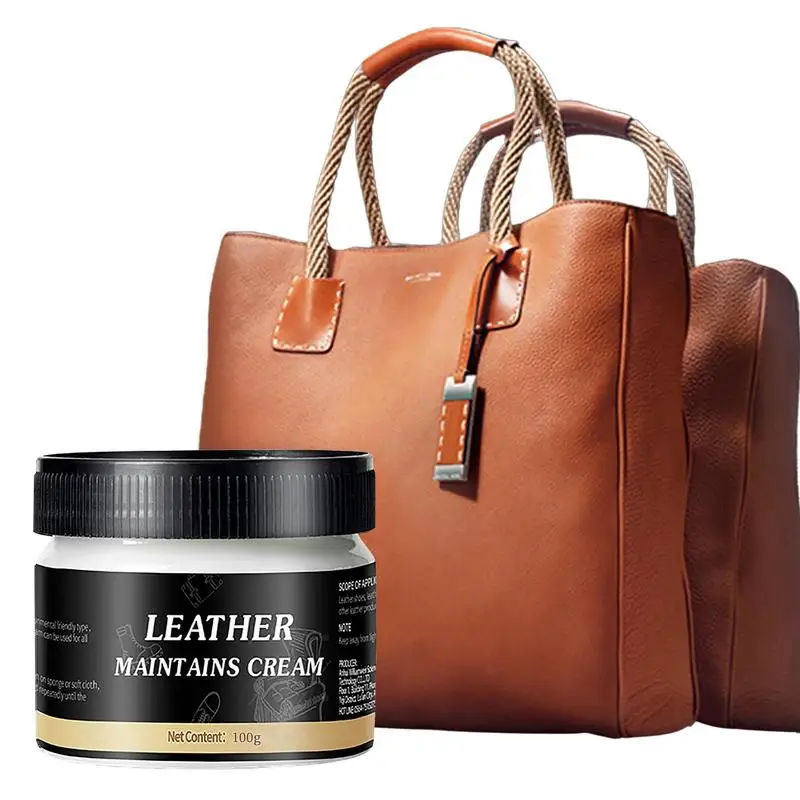 100g Leather Boot Oil Softener Car Scratch Repair Kits Polish Maintain Leather Oil For Car Leather Sofas Bag Shoes