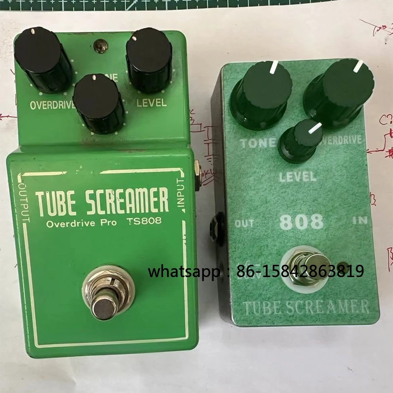 TS-808 Overload Monolithic Effects Original Copy Kit Replica 1:1DIY Handmade Ts808 Fader