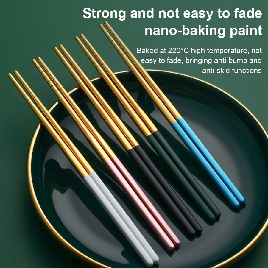 3Pcs Stainless Steel Portable Cutlery Set Spoon Fork Chopsticks Student Travel Korean Style Portable Cutlery Set Kitchen Supplie