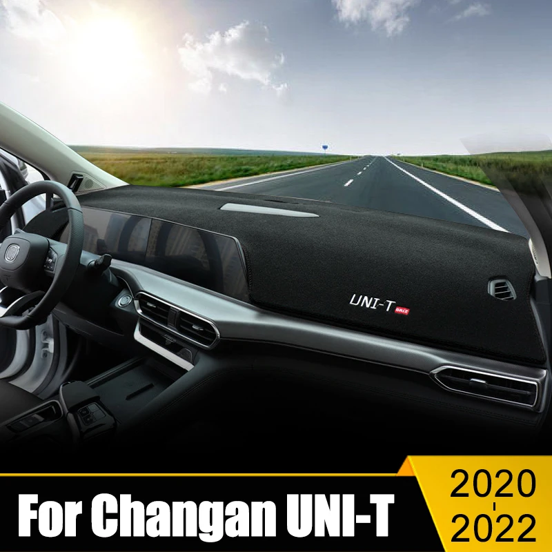 Car Accessories For Changan UNI-T 2020 2021 2022 Dashboard Cover Avoid Light Pad Sun Shade Anti-UV Carpets Non-Slip Case Mat