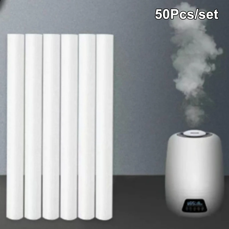 50Pcs Cotton Sponge Stick Humidifier Filter Replacement Evenly Fogging Out Aroma Diffuser Mist Maker Air Humidifier【Homeclub】