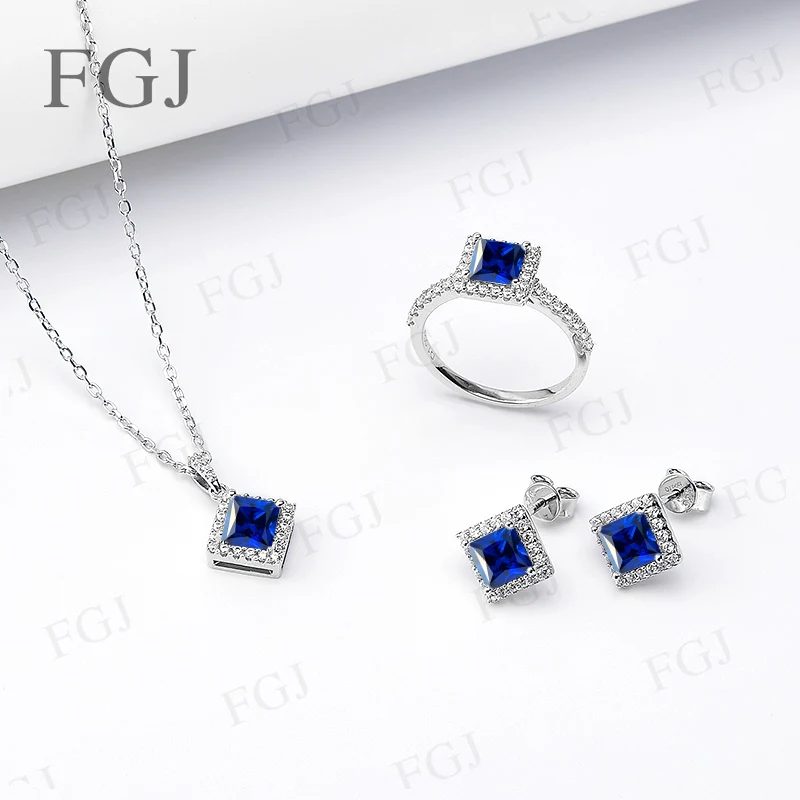 

Комплект ювелирных изделий принцессы на заказ, изысканное ожерелье из стерлингового серебра 925 пробы, кольцо, серьги для женщин, минималистичные ювелирные изделия, модные свадебные подарки