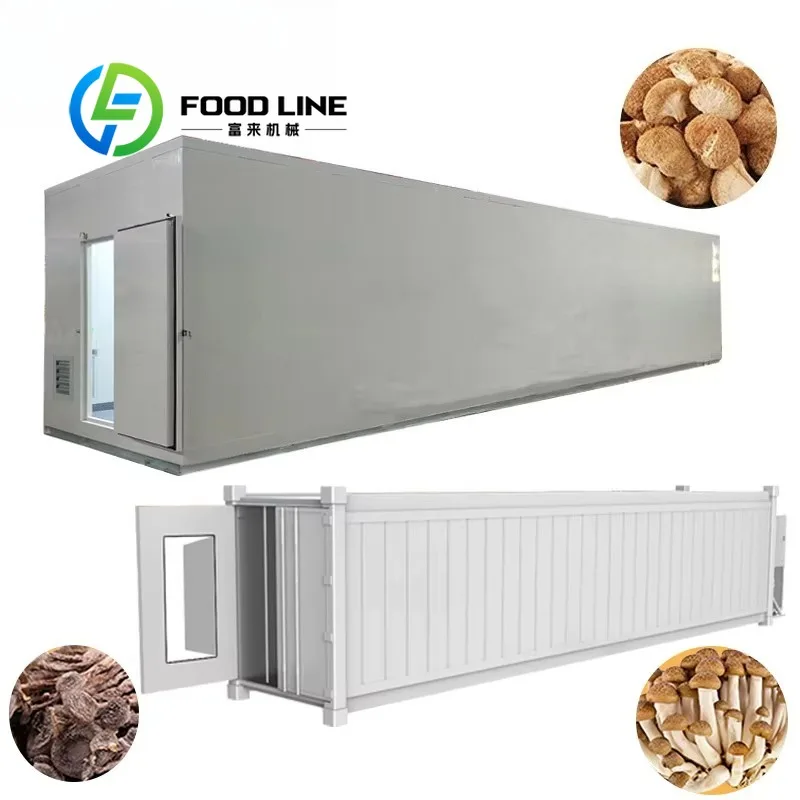 Integrated Mushroom Cultivation Container Closed Structure With Intelligent System For Stable And Clean Mushroom Growing