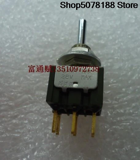 Original Japan NKK twist switch shaking head M-2023P three-speed six-pin button 0.4VA 28V