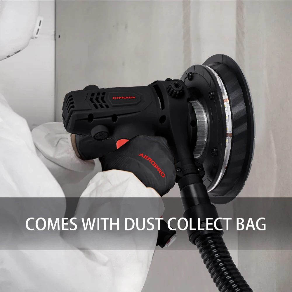 A705 Handheld Power Tools Electric Drywall Sander Wall Grinding Machine Plaster Sander for Wall