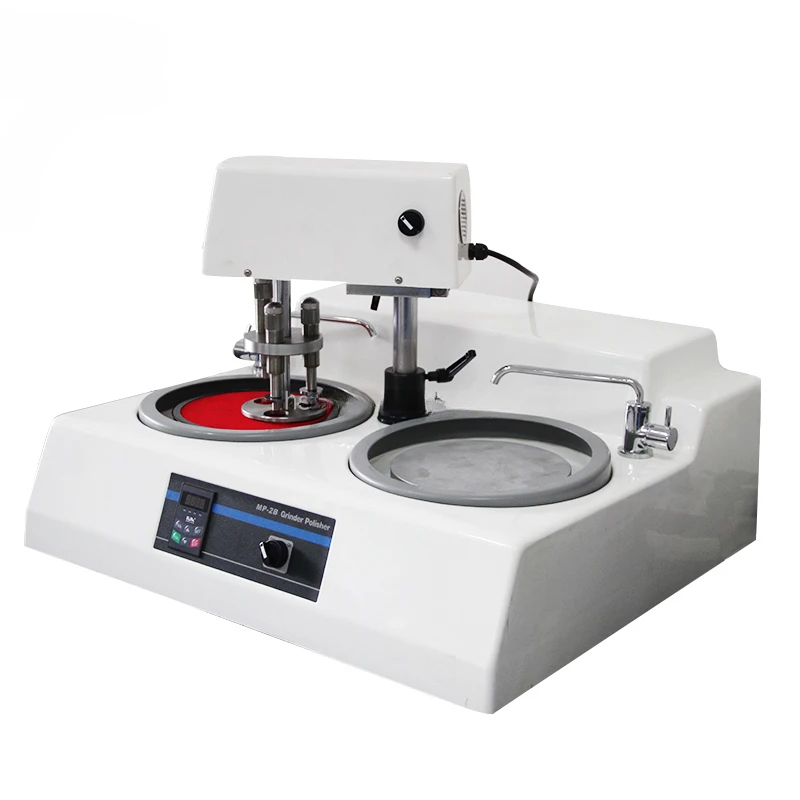 

MP-2B Dual Disc Metallographic Specimen Jewelry Fiberglass Grinding And Polishing Machine