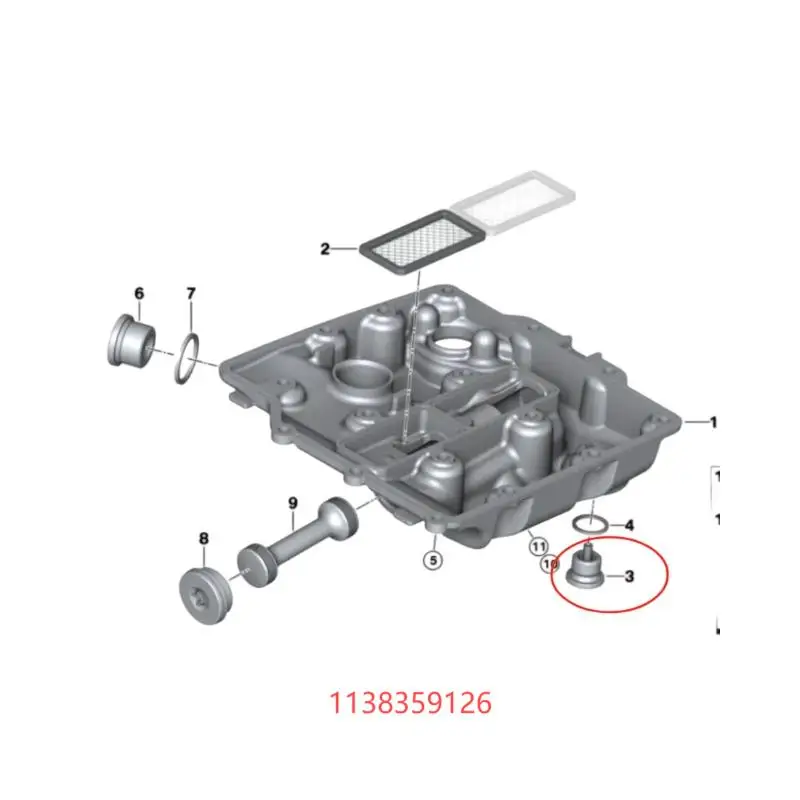 Suitable for Bmw Lc R1200Gs Adventure R1250Gs Adventure R1200Rt R1250Rt R1200R R1250R R1200Rs R1250Rs Stainless Steel with Magnetic Iron Engine Oil Pan Displacement Oil Screws