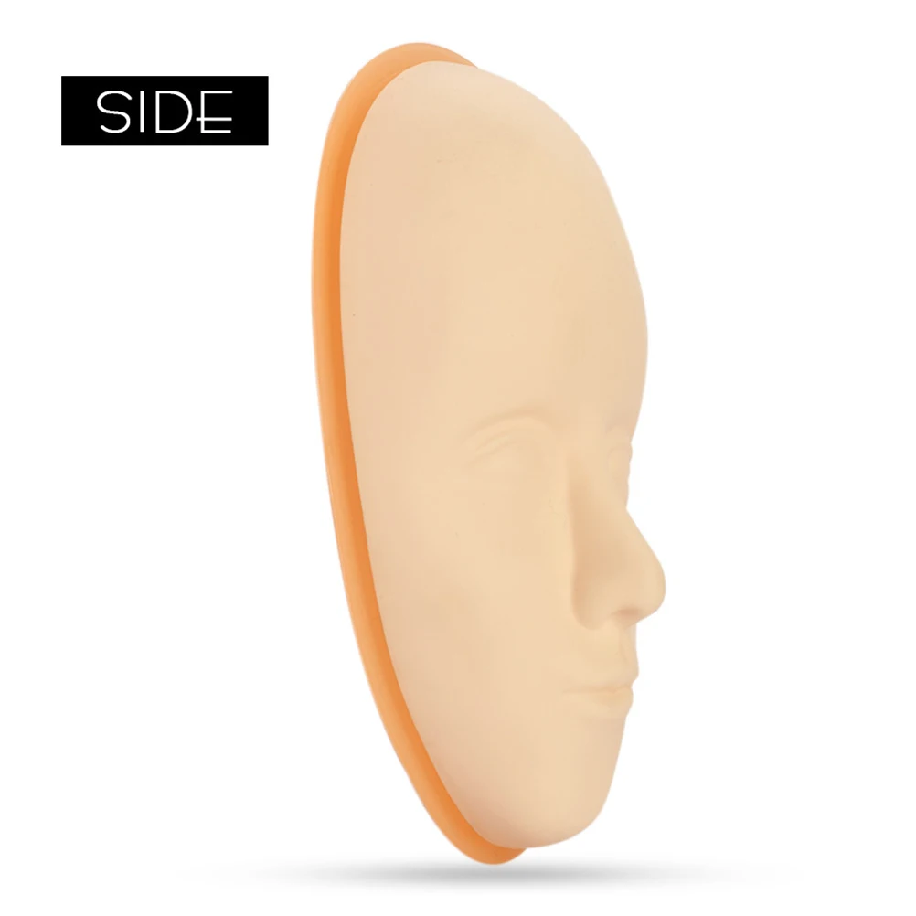 

5D Face Training Skin Practice Silicone Microblading Sheets 3D Fake Thick Enough Opposite Side
