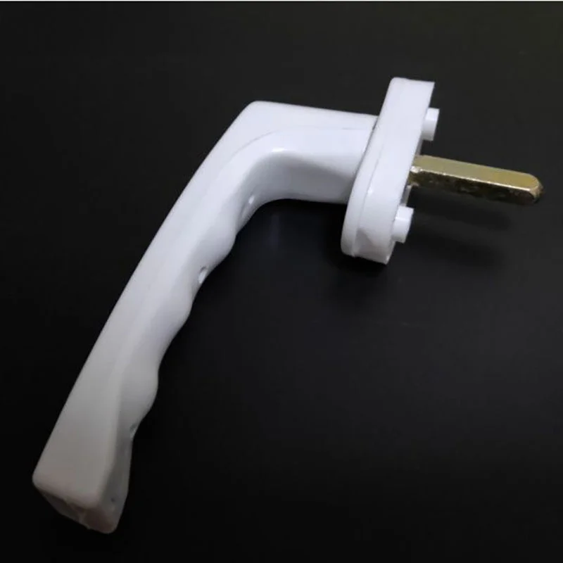 Durable Alloy Plastic Steel Window Handle White Door Window Locks Sliding Window Anti Slip Handle Home Accessories Door Handle