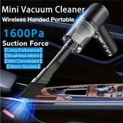3 In 1 Integrated Suction And Blowing Vacuum Combination Vacuum Cleaner USB Charging Small Car Household Vacuum Cleaner
