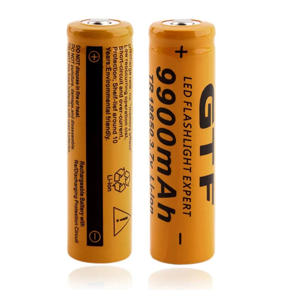 New 18650 Battery 3.7V 9900MAh Batera Recargable De Li-Ion Para Linterna LED Caliente Nueva De Alta Calidad TOYS FAN