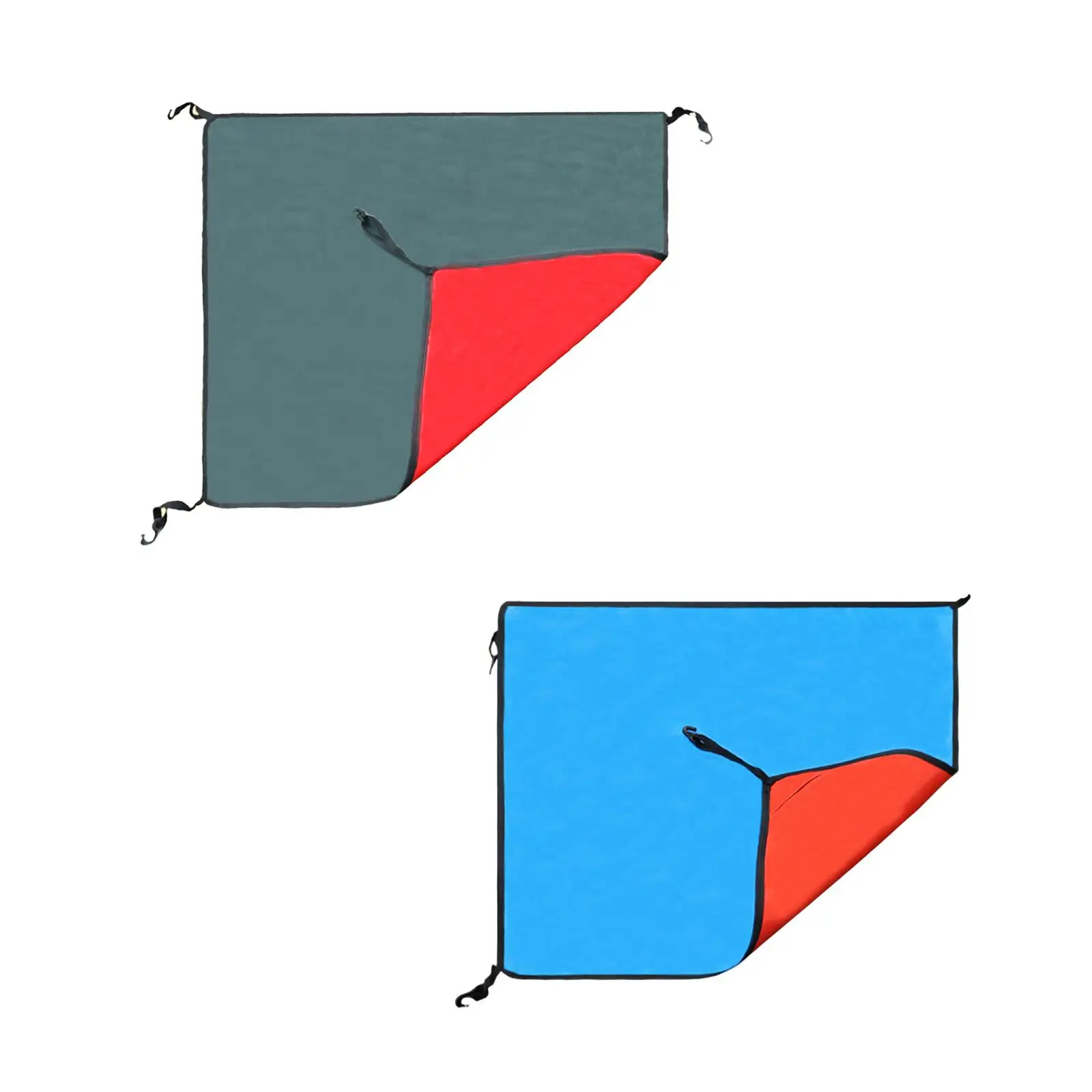 Cubierta de Toldo de Repuesto Impermeable para Tienda de Campaña Instantánea de 3-4 Personas, Lona Multifuncional para Acampar, Jardín, Patio Exterior, 100 cm x 100 cm